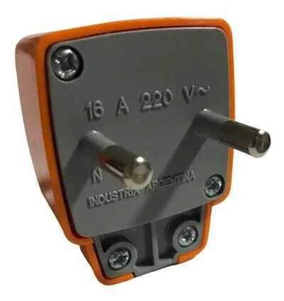FICHA MACHO INDUSTRIAL BIPOLAR 16A - MIG