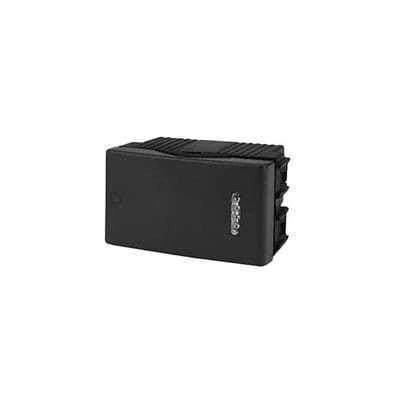 TECLA INTERRRUPTOR 1 PUNTO BIPOLAR NEGRO GRAFITO - KALOP