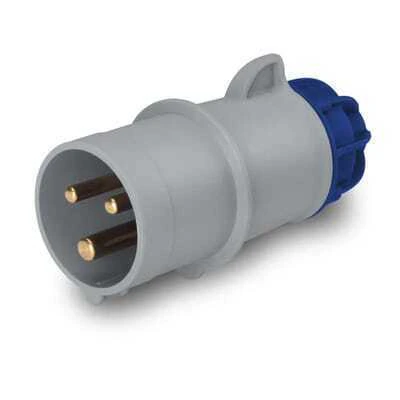 FICHA MACHO 2P+T 16A IP 44 XENIA - SCAME