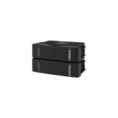 DOBLE TECLA INTERRUPTOR UNIPOLAR COMBINADO NEGRO GRAFITO- KALOP