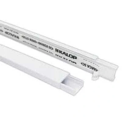 CABLECANAL CON ADHESIVO 18X21 BLANCO 2 METROS - KALOP