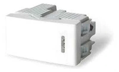 INTERRUPTOR PULSADOR UNIPOLAR CON RETORNO BLANCO - KALOP