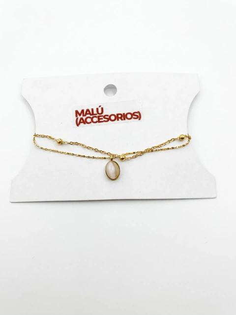 PULSERA LUNA DORADA