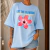 OVERSIZED FEMININA ALGODÃO HIBISCO MAX