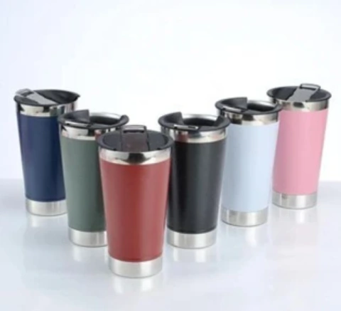 Copo 360ml com Tampa – Diversas Cores