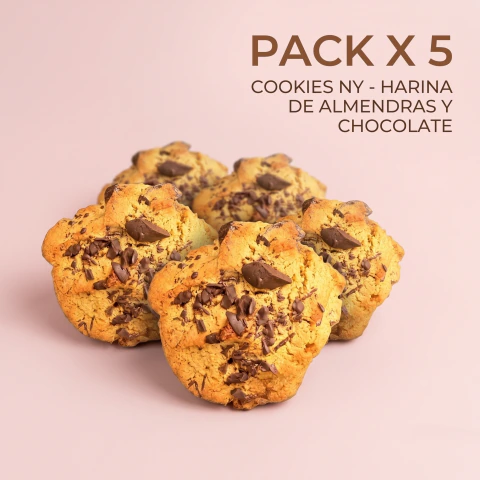 Cookie estilo NY x 5