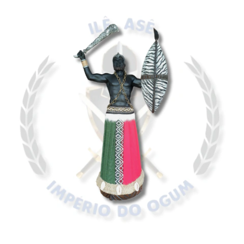 Imagem Resina 40cm - Orixá Ogum Onira