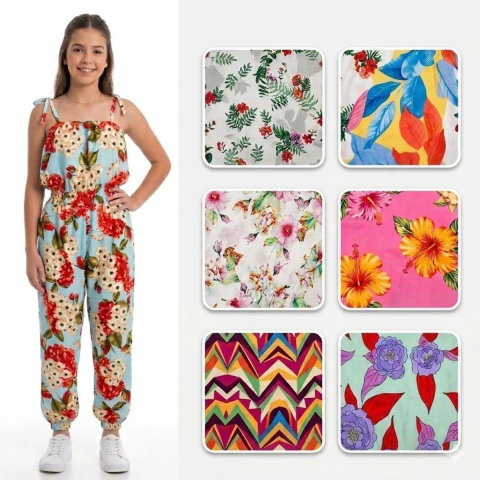 MACACÃO ESTAMPADO KIT C/12 PÇS TAM: U (veste 38) ref: 17/00 COD: 0020400