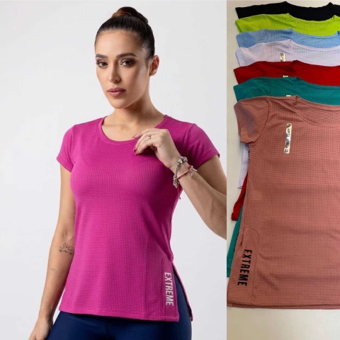 BLUSA DRYFIT TAINÁ KIT C/12 PÇS TAM: P M G ref: 17/50 COD: 0021000