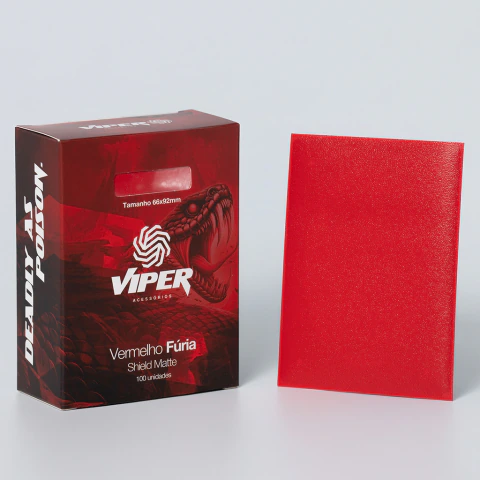 Shield Matte Viper Vermelho Fúria 66x92mm