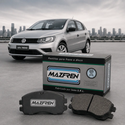 Pastillas de Freno Mazfren - GOL TREND