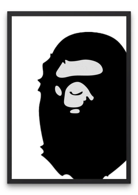 Cuadro Bape Black