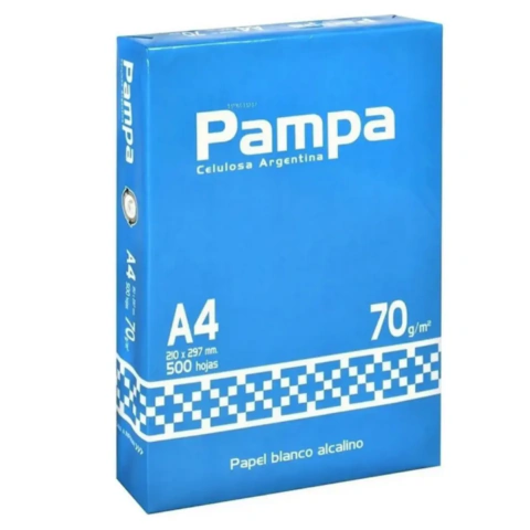 Resma pampa A4 70Grs