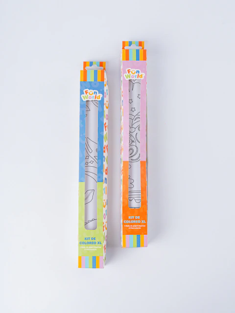 Kit de Coloreo XL Fun World Rainbow