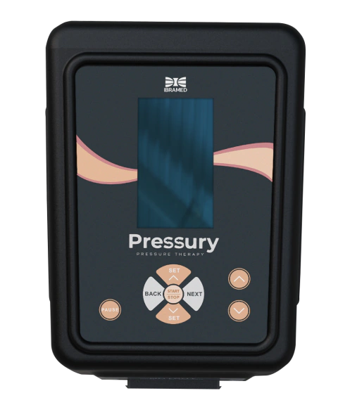 Pressury Ibramed - Aparelho de Pressoterapia com 6 câmaras de Compressão