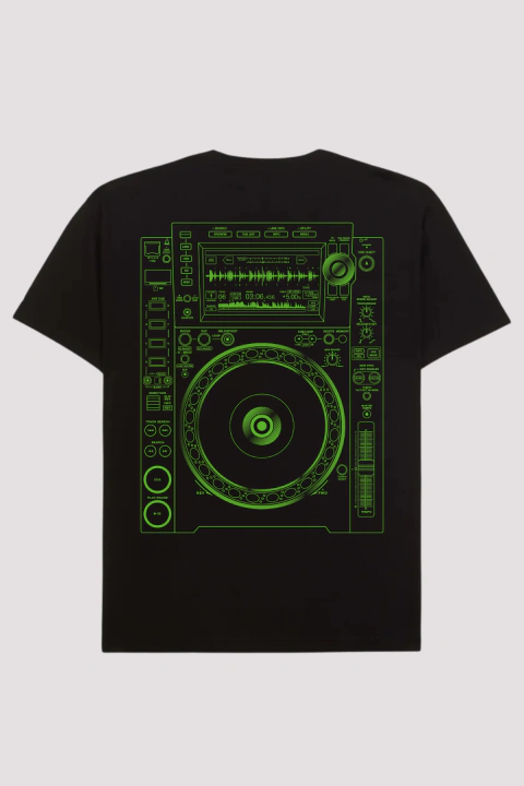 CAMISETA GREENVALLEY X VØN DER VÖLKE CDJ PRETA