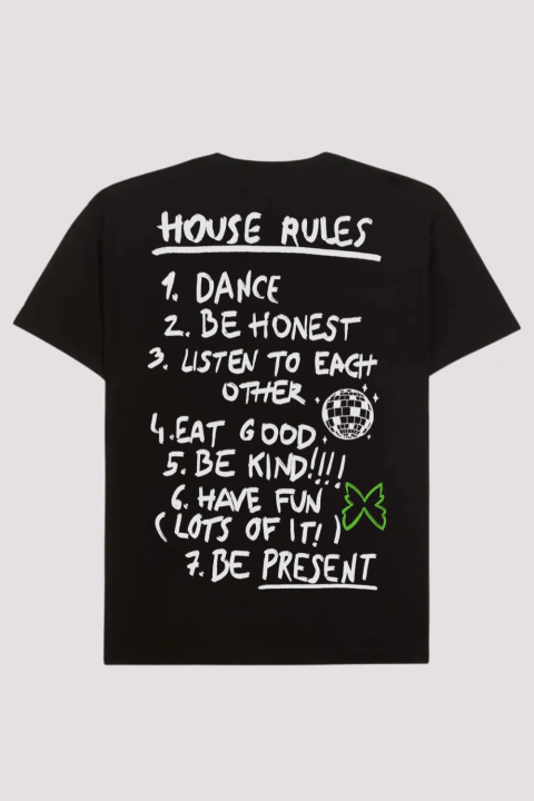 CAMISETA STREETWEAR GREENVALLEY HOUSE RULES