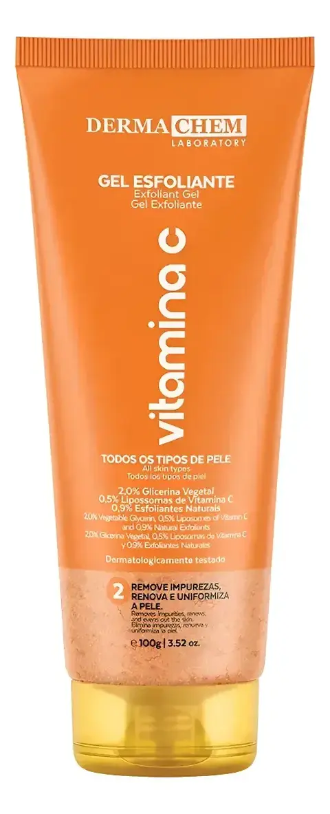 Gel Esfoliante Vitamina C 100G DERMACHEM