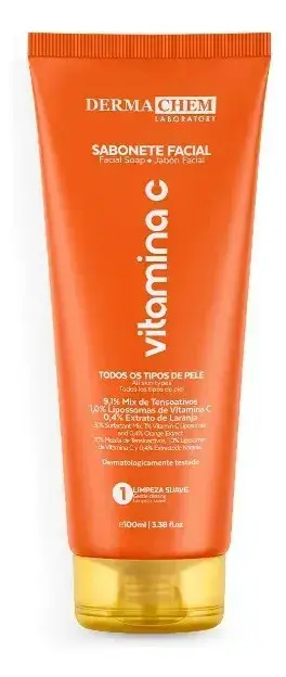 Sabonete Facial Vitamina C 100ML DERMACHEM
