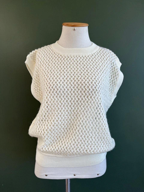 Colete tricot Lu Lima M
