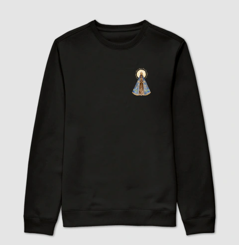 Nossa Senhora Aparecida - Aquarela minimalista