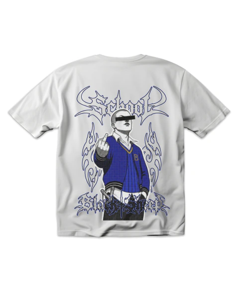 CAMISETA OVERSIZED — SCHOOL BLACK SHEEP
