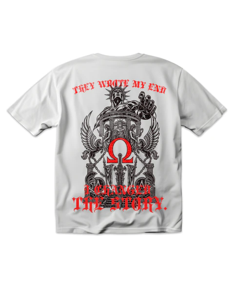 CAMISETA OVERSIZED — NO GODS ABOVE