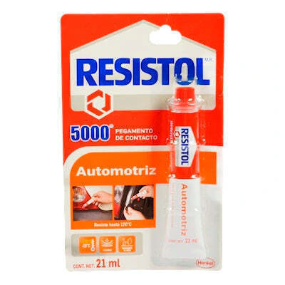 Resistol 5000 para uso automotriz de 21ml