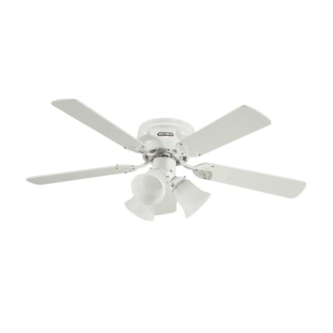 Ventilador brisa blanco de 42" con aspas reversibles Coolfan