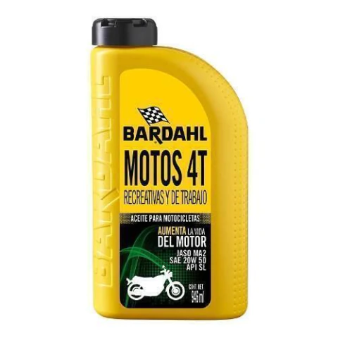Aceite multigrado para motos de 4 tiempos 946ml
