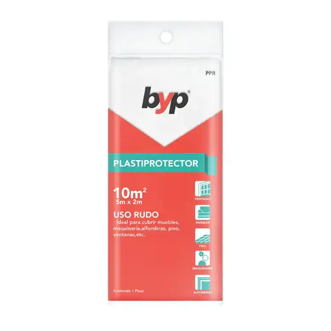 Plastiprotector BYP para uso rudo 10 m2
