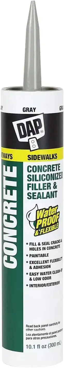 Sellador de concreto gris 300 ml Dap