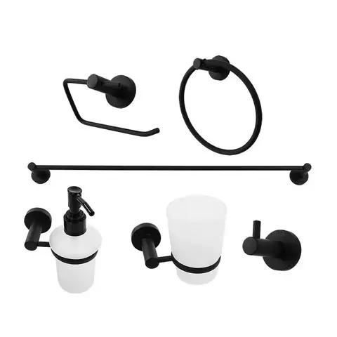 Juego de 6 accesorios para baño Dica 3200.2