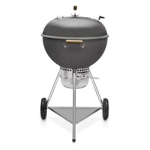 Asador de carbón Kettle de 22" del 70 aniversario gris hollywood Weber