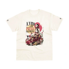 Camiseta A Vida Com Pressa Não Presta