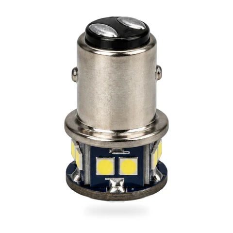 Lâmpada LED 1157 Branca 2 Polos Compacta