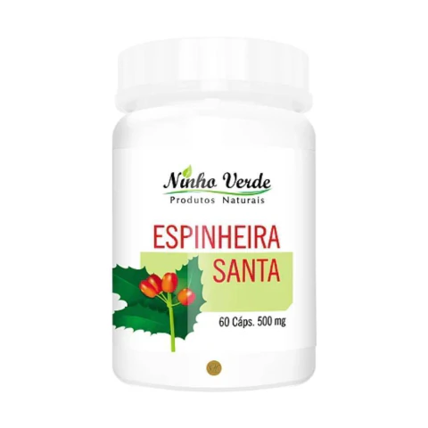 Espinheira Santa 500mg - 60 caps - Ninho Verde
