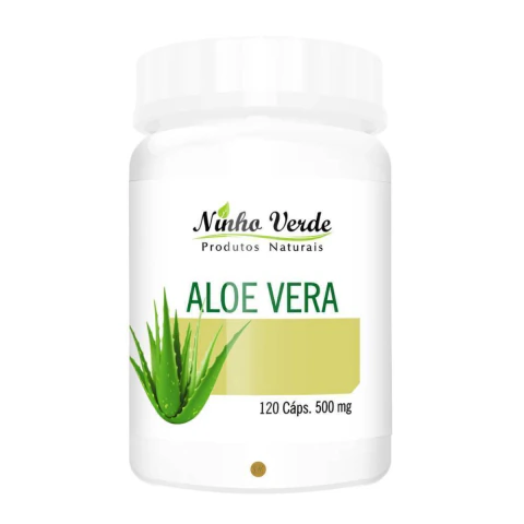 Aloe Vera 500mg - 120caps - Ninho Verde