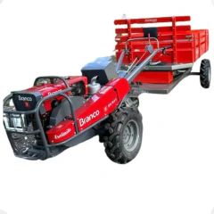 Microtrator 18.0cv com Carreta Tracionada Basculante 4x4 Completo