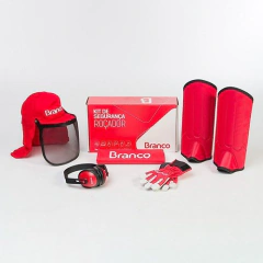 Kit Epi Segurança Para Roçador - Branco