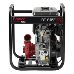 Motobomba A Diesel 2,5x2,5 Bd815 Xs Partida Elétri - Branco
