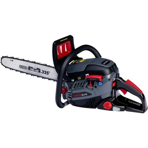 Motosserra Profissional a Gasolina 54cc 3.3CV Branco Elite BM-330 com Sabre Oregon 18 Polegadas