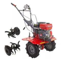 Tratorito Branco 6,5cv + Roçadeira Rf500