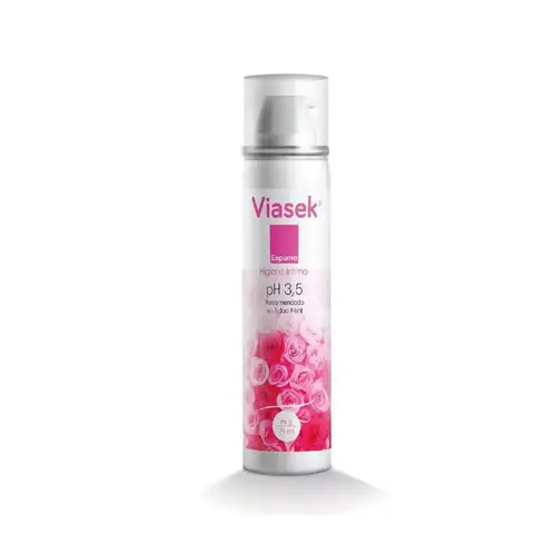 VIASEK Espuma íntima ph3.5 edad fértil x75 ml