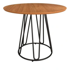 Mesa Redonda Teixeira Ômega 90cm