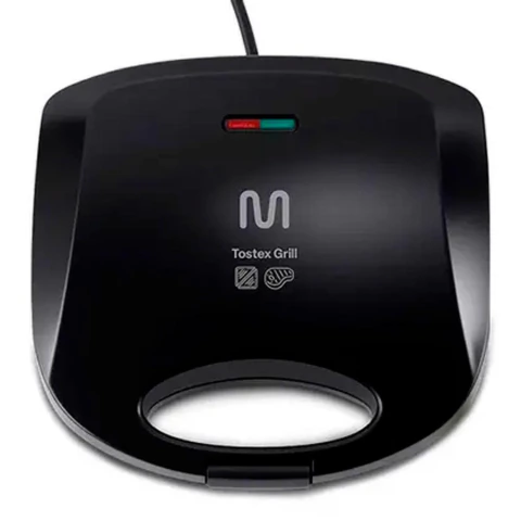 Sanduicheira Grill Multilaser Tostex Chapa Antiaderente 750W