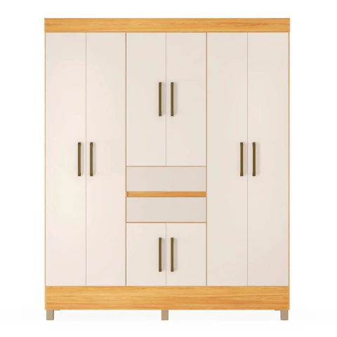 Guarda-Roupa Demóbile Munique 8 Portas 2 Gavetas