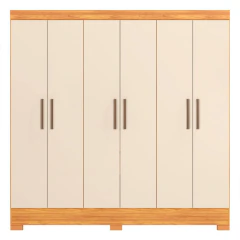 Guarda-Roupa Demóbile Verso 6 Portas 2 Gavetas