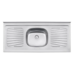 Pia Para CozinhaTramontina Inox New Raggi 120X52cm