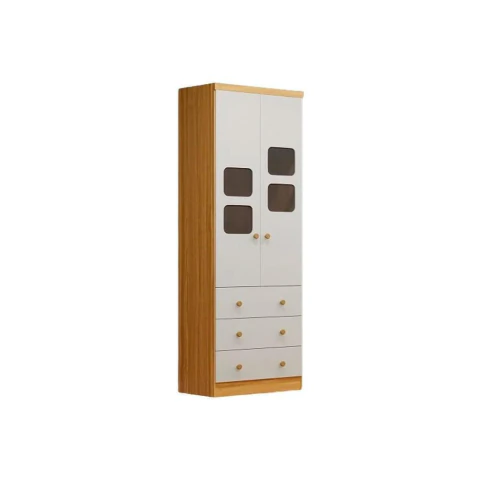 Guarda Roupa Infantil Peroba Uli New 2 Portas 3 Gavetas